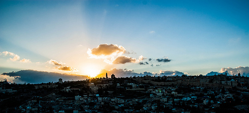 Jérusalem sunrise by Jin-RoH92 sunrise jerusalem photo