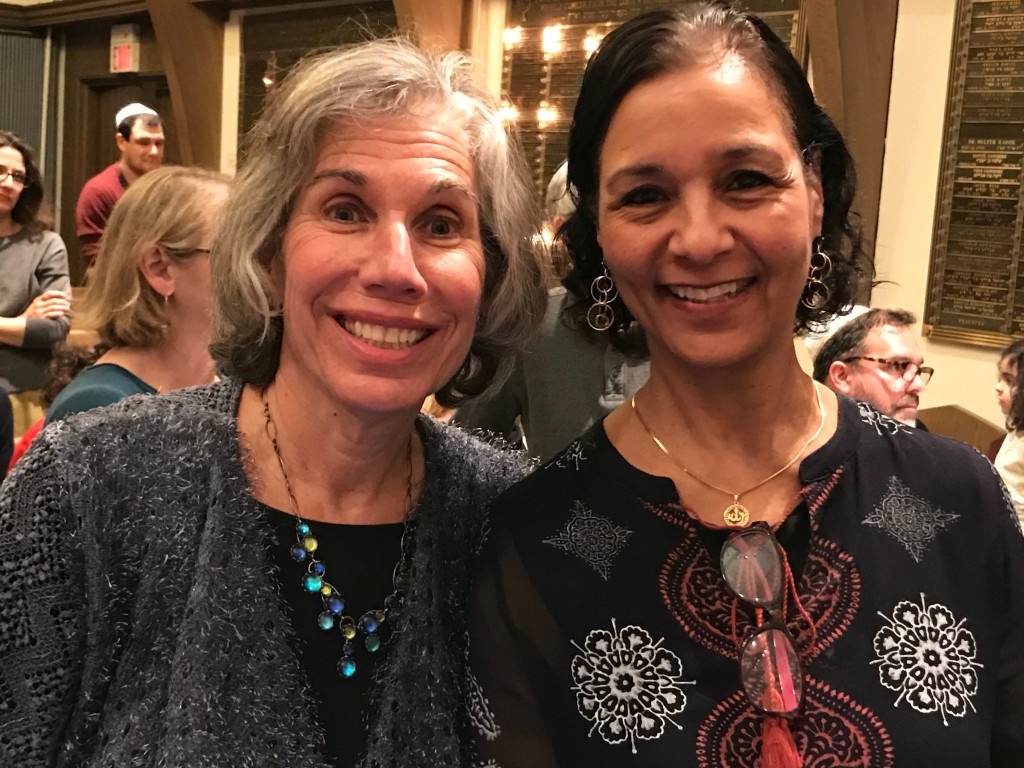 Merrill Silver (L) and Sayydah Garrett (R)