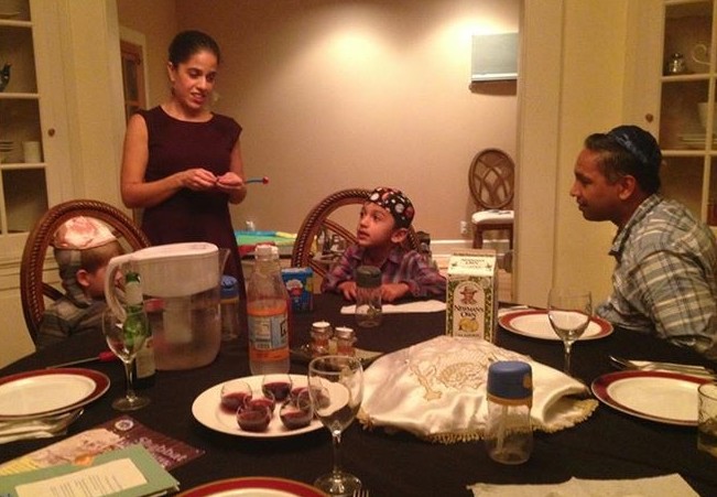 Singh family Shabbat