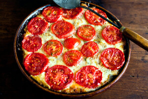 tomato squash gratin