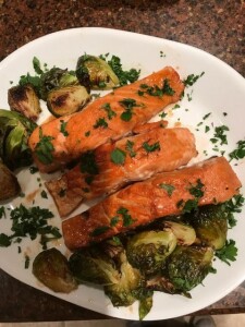 March 11 pomegranate salmon